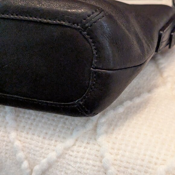 Coach Black Leather Mini Bag - Picture 7 of 11